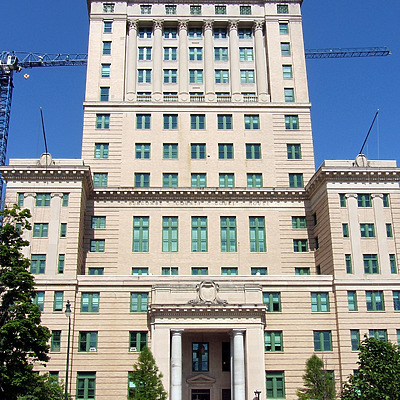 Buncombe County Courthouse by John Cahill