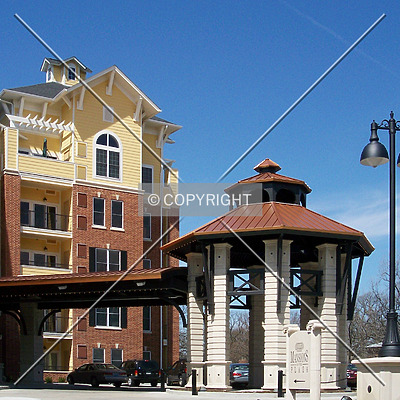 Mansions on the Plaza I by Ryan Hildebrand