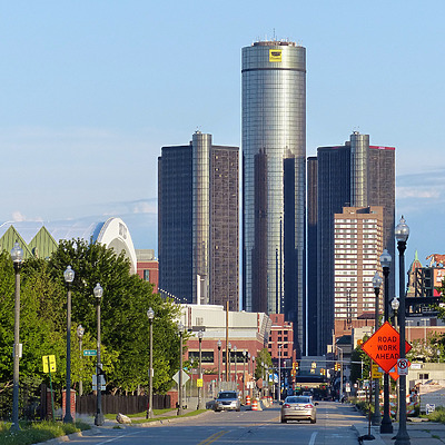Detroit Marriott at the Renaissance Center by Nate Lindsey