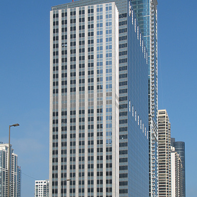 Blue Cross-Blue Shield Tower by Michiel van Dijk