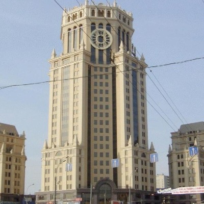 Paveletskaya Tower by Vehbi Inan