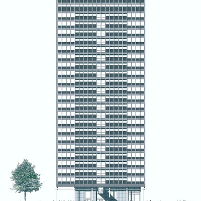 Vodafone-Hochhaus by Rhode Kellermann Wawrowsky