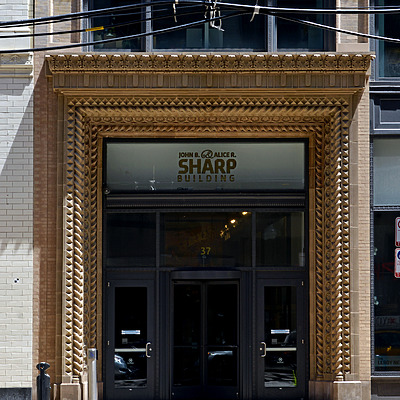 Sharp Building by John W. Cahill