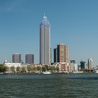 Woontoren Zalmhaven by Dam & Partners Architecten