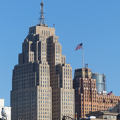 Penobscot Building by Nate Lindsey