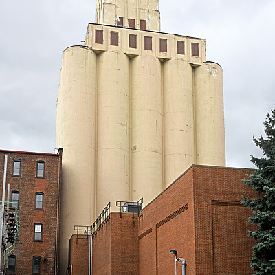 Quaker Oats Cereal Factory Elevator by John W. Cahill