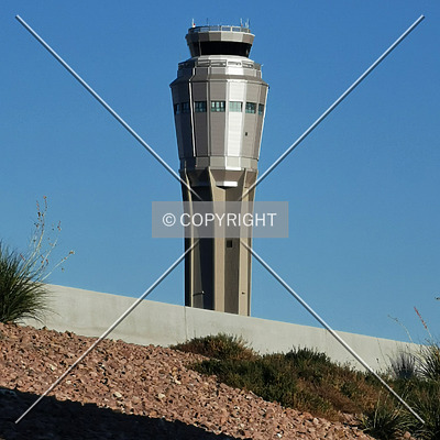 McCarran International Airport Control Tower by Nephilim