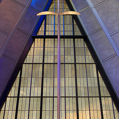 United States Air Force Academy Cadet Chapel by Daniel Kieckhefer
