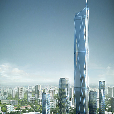 Merdeka PNB118 by Fender Katsalidis Architects