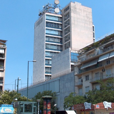 OTE Tower Tritis Septemvriou Street by Gregory Maloukos