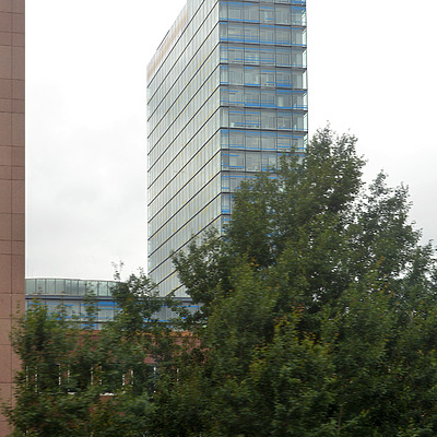 Berliner Tor Center I by John W. Cahill