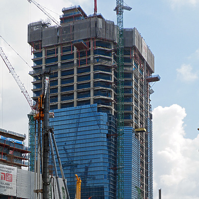 Marina Bay Financial Centre Tower 1 by Horst Kiechle