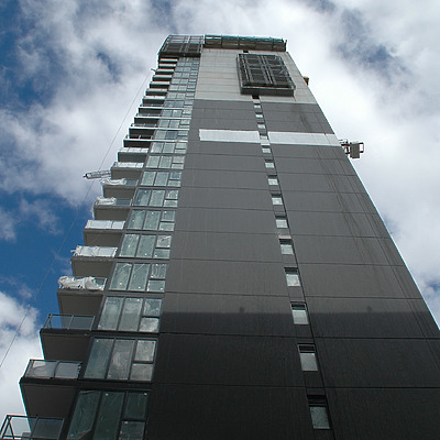 Escen on Church by John Bek