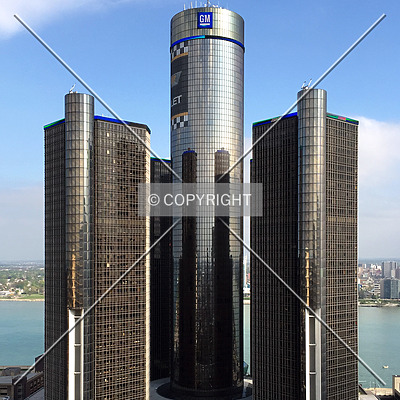 Detroit Marriott at the Renaissance Center by Nate Lindsey