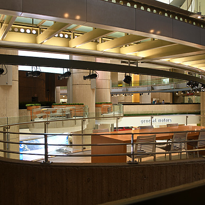 Detroit Marriott at the Renaissance Center by John W. Cahill
