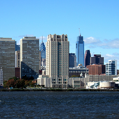 Hilton Philadelphia at Penn's Landing by John Cahill