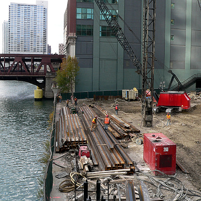 300 North LaSalle by B. Victor Adams