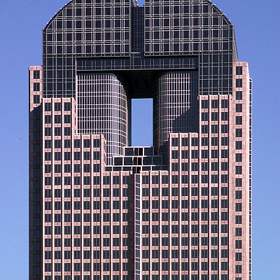 JP Morgan Chase Tower by Daniel Kieckhefer