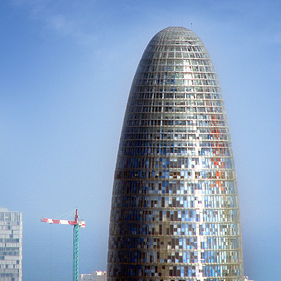 Torre Agbar by Wilson Ling