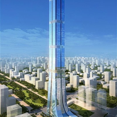Jinan IFC Landmark Tower by TFP Farrells Limited