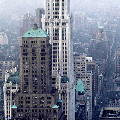 Woolworth Building by Ben M. Cahill