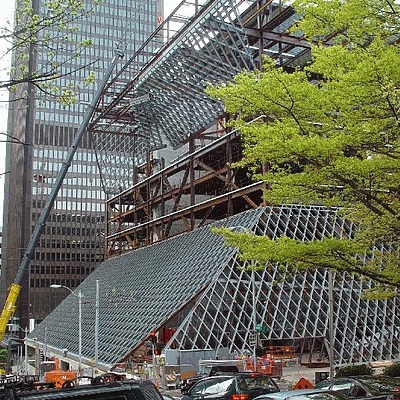Seattle Central Library by Garrett Stout