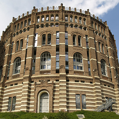 Gasometer A by Cesar Serrano