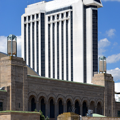 Trump Plaza Hotel by John W. Cahill