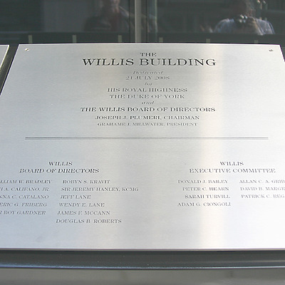 The Willis Building by Tristram Compton