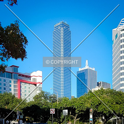 Bank of America Plaza by Ryan Hildebrand