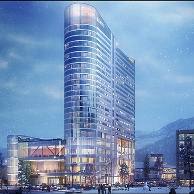 Hyatt Regency Salt Lake City by Portman Architects 