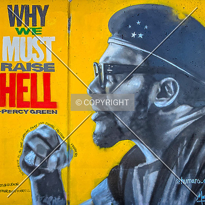 Saint Louis City Flood Wall (South Wall) by Ryan Hildebrand